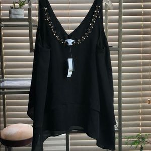 New York and Company black blouse